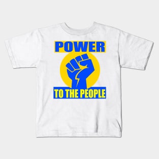 POWER TO THE PEOPLE Kids T-Shirt